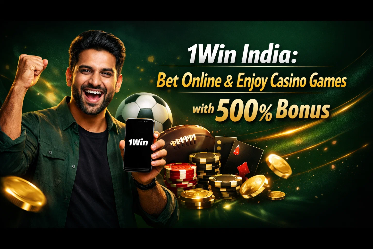 1Win India: Bet Online & Enjoy Casino Games with 500% Bonus